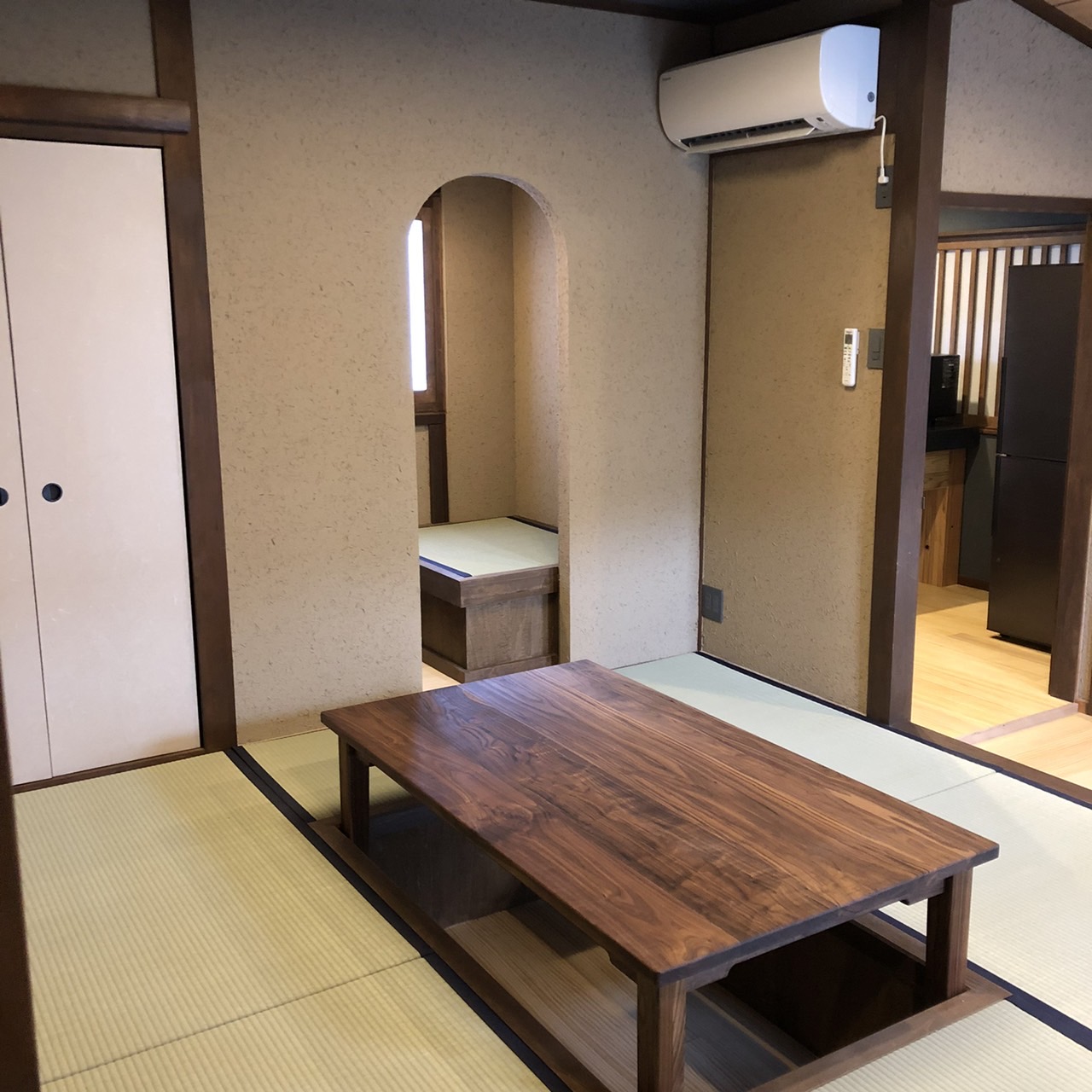 岡山市北区Ａ荘　内部木部塗装の画像