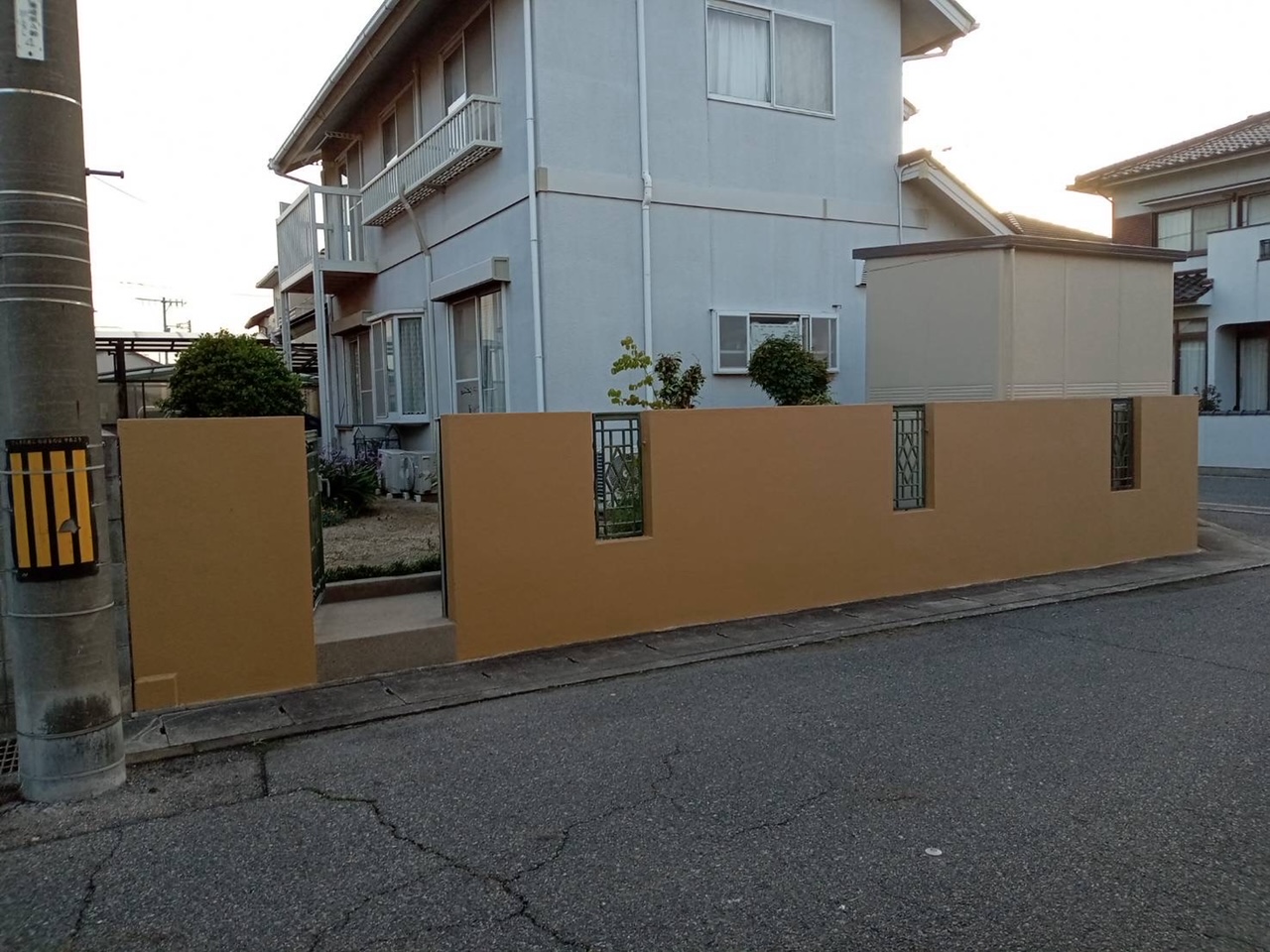 岡山県岡山市南区Ｍ様邸　外構壁塗装・倉庫塗装の画像