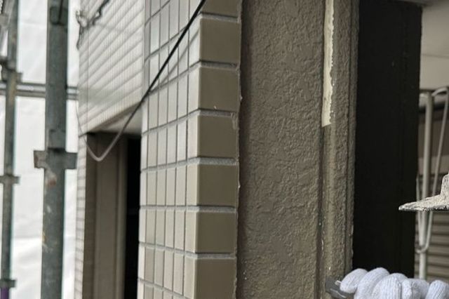 岡山県岡山市北区Ｋ様アパート　屋根塗装・外壁塗装・付帯部塗装・コーキング工事・駐輪場塗装・屋上防水工事の画像3