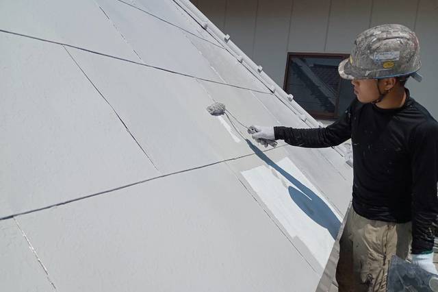 岡山県瀬戸内市Ｓ様邸　屋根塗装・波板張替え工事の画像3