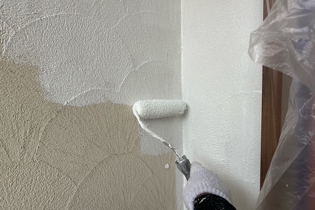 岡山県岡山市北区O様邸　外壁塗装・付帯部塗装・門柱塗装・コーキング工事の画像3