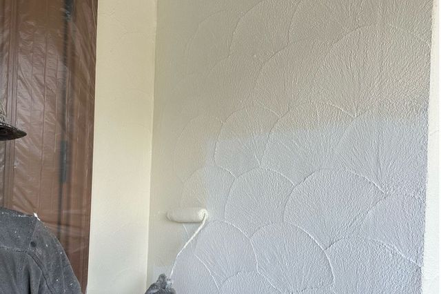 岡山県岡山市北区O様邸　外壁塗装・付帯部塗装・門柱塗装・コーキング工事の画像3