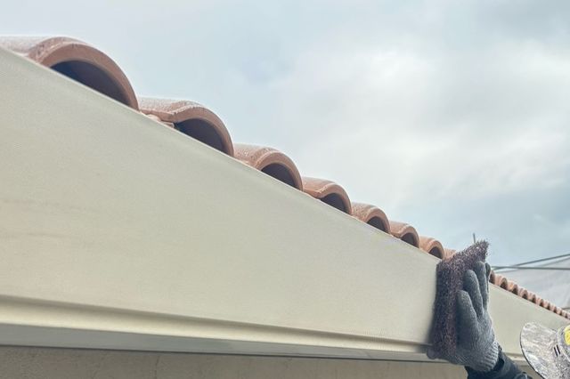 岡山県岡山市北区O様邸　外壁塗装・付帯部塗装・門柱塗装・コーキング工事の画像3