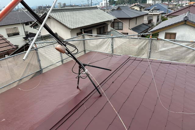 岡山県岡山市南区Ｈ様邸　屋根塗装・外壁塗装・付帯部塗装・倉庫塗装・コーキング工事の画像3