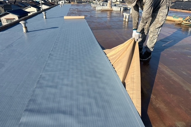 岡山県岡山市北区S様コーポ　屋上防水工事の画像3