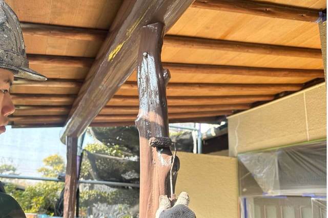 岡山県岡山市北区I様邸　外壁塗装の画像3
