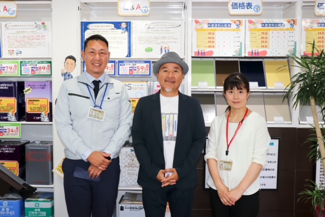 『地域のお客様』　家族でやっている！次世代ペイント❣【岡山市地域密着屋根外壁塗装店：次世代ペイント】の画像